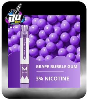 MStix 600 Grape Bubble Gum